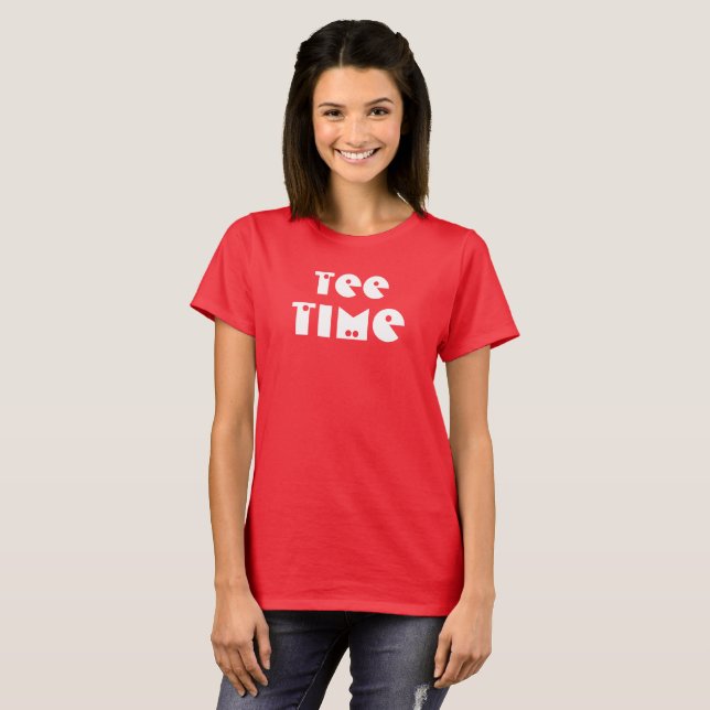 Tee Time T-Shirt (Frente Completa)