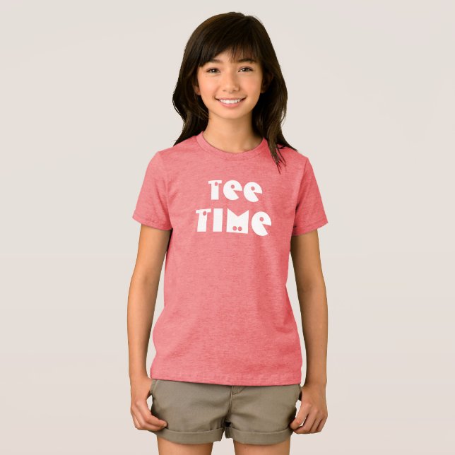 Tee Time T-Shirt (Frente Completa)
