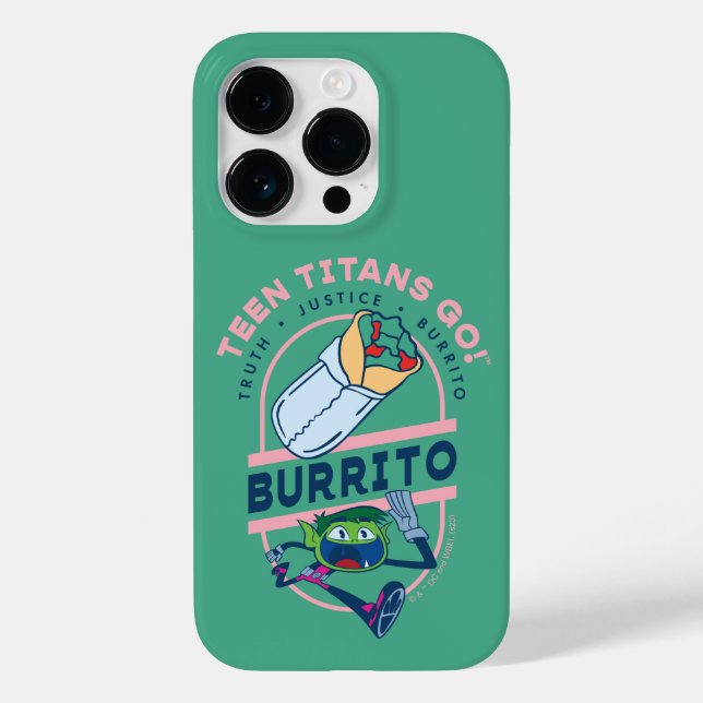 Teen Titans Go! Beast Boy "Truth Justice Burrito" (Verso)