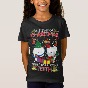 Teeth Santa Hat Um Suéter De Natal Feio Para Denta