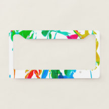 Teias de aranha coloridas