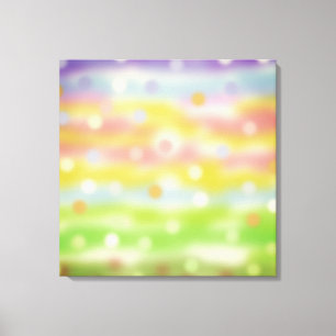 Tela Arte abstrata em tons multicoloridos Impressão em