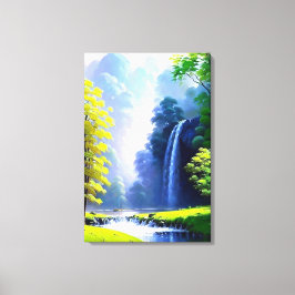 Tela Bela Pintura da Natureza Pacífica Impressão em Tel