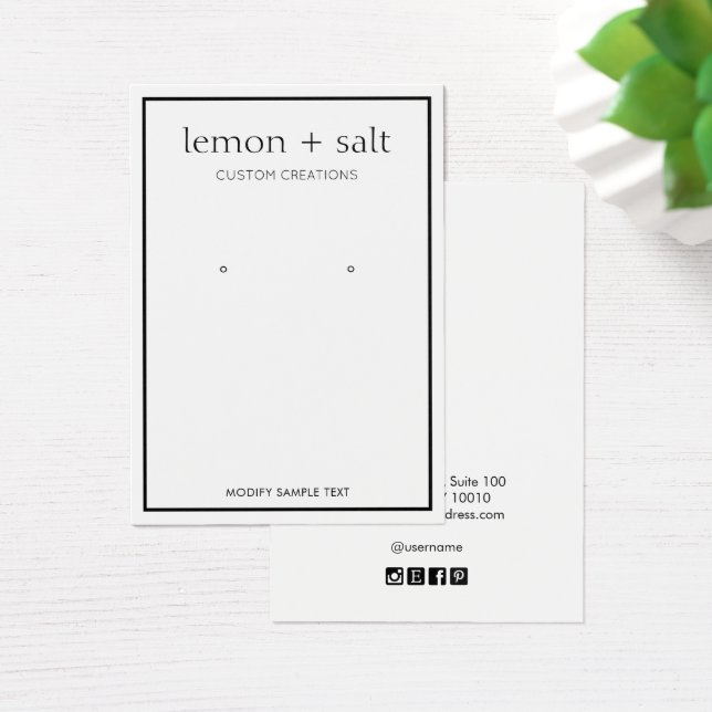 Tela Branca Simples de Orelha (Mesa)