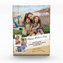 Tela de Colagem de Fotos Moderna do feliz dia de a