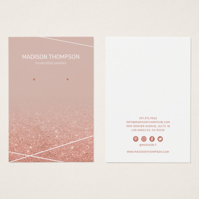 Tela de engrenagens com brilho Dourado com Rosa de (Frente & Verso)