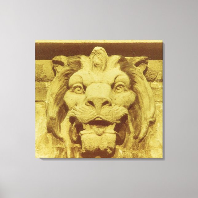 Tela de impressão - Cabeça do Leão (Frente)