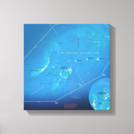 Tela de impressão do mapa de Tortugas Seco