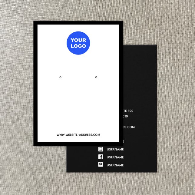 Tela de Joias de Ouvido Branco com adição personal (Criador carregado)