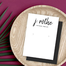 Tela de Letra de Caligrafia Preta e Branca