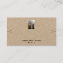 Tela de marca com Cartão de visita de logotipo Kra