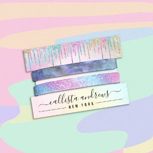 Tela de pulso holográfico Rainbow Glitter Drives B