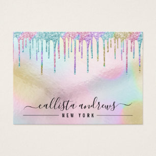 Tela de pulso holográfico Rainbow Glitter Drives B