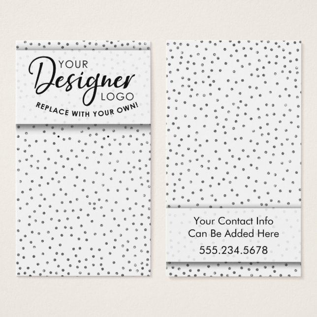 Tela do suporte do toque de logotipo (Frente & Verso)