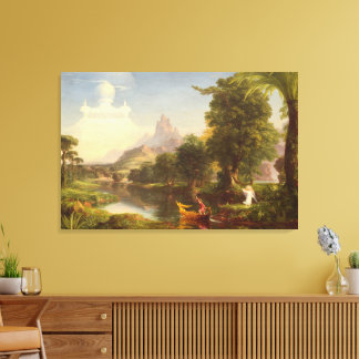 Tela impressão de pintura em tela, a viagem da vida juv