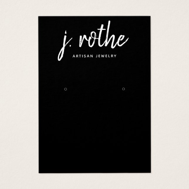 Tela legal de Letra de Caligrafia Preta (Frente)