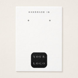 Tela Mínima Do Logotipo Preto E Branca De Joias