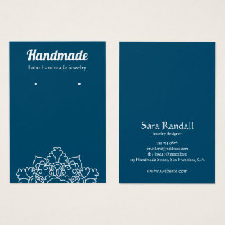 Tela Narrativa Negra de Teal Negra de Boho White M