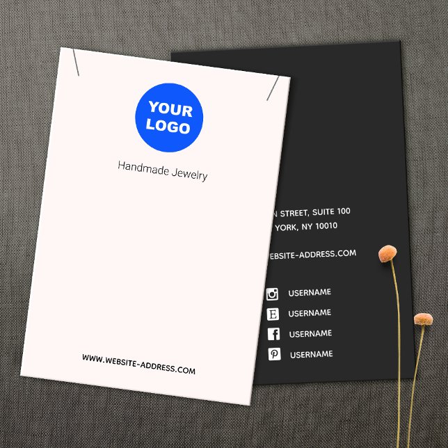 Tela Pink Add Logo Neclace Precoce (Criador carregado)