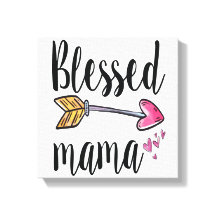 Presente de Mãe Abencoada para Mamãe Impressão em