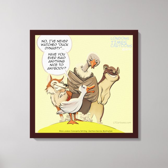 Tela Seja Simpático com Patos Impressão Engraçada em Te (Frente)