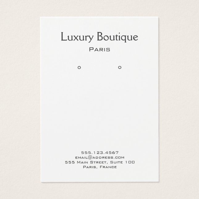 Tela simples mínima branca de ouriços (Frente)