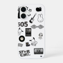 telefone preto e branco y2k