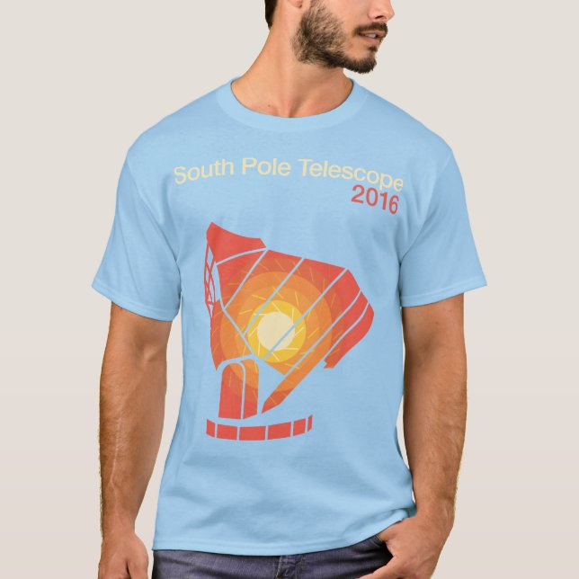 Telescópio do Polo Sul 2016 T-Shirt (Frente)