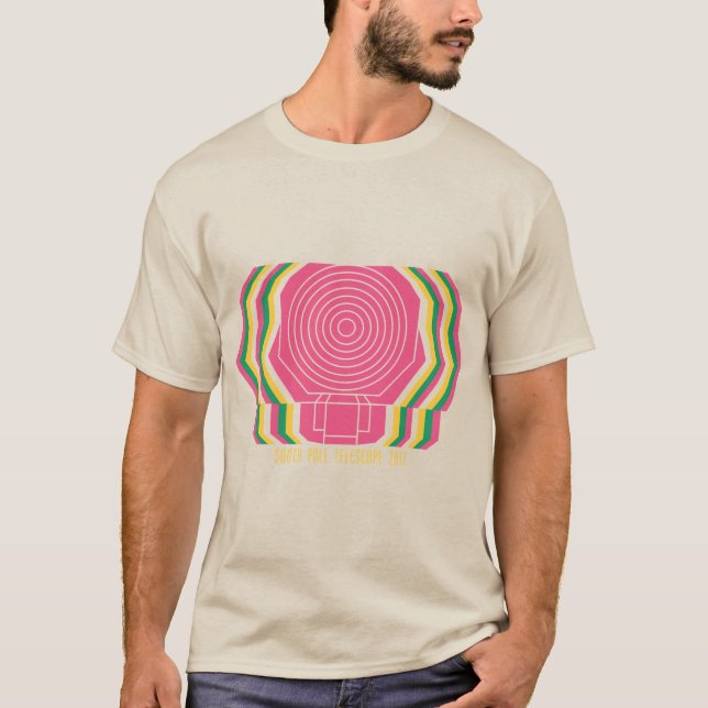 Telescópio do Polo Sul 2017 T-Shirt (Frente)