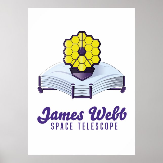 Telescópio Espacial James Webb. Poster (Frente)