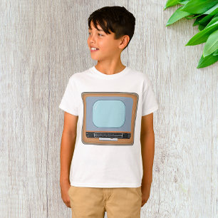 Televisão Retroativa Velho, Movimentada, T-Shirt