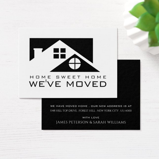 Telhado Preto, Mudança de Cartão de Endereço (Mesa)