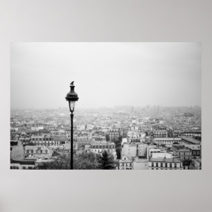 Telhados da Paris - poster