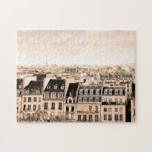 Telhados de Paris Quebra-cabeça de Jigsaw