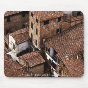 Telhados de Siena Mousepad