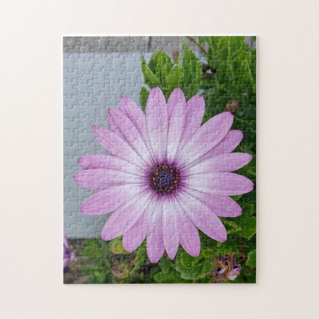 Tem algum tempo na sua mão, quebra-cabeça de flor (Vertical)