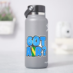 Tem Ar? Adesivo de Sinalizador de Mergulho Nitrox