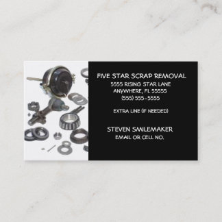 Tem Cartão de visita do Scrapper do Ssucper Applia