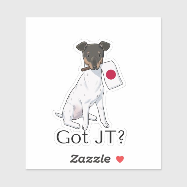 Tem JT? Adesivo (Folha)