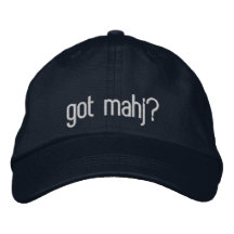 tem mahj? Boné de beisebol