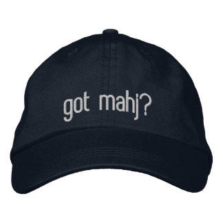 tem mahj? Boné de beisebol