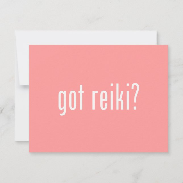 Tem o Reiki? (Frente)