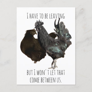 tem que deixar cartão postal