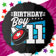 Tema 11 de Aniversário do Festa de Hóquei de 11 An