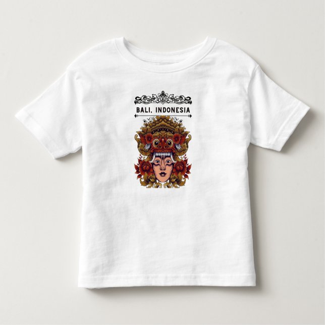tema bali de camiseta infantil (Frente)