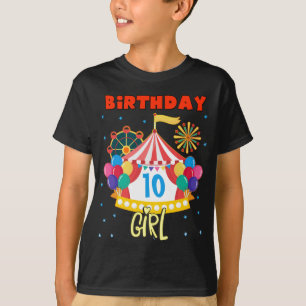 Tema da festa do circo que combina T-Shirt