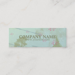 Tema da Flor - Etiqueta de Preço do Produto, Cartã