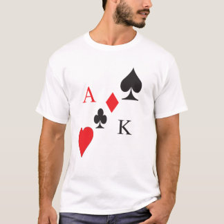 Tema das cartas de jogar T camiseta
