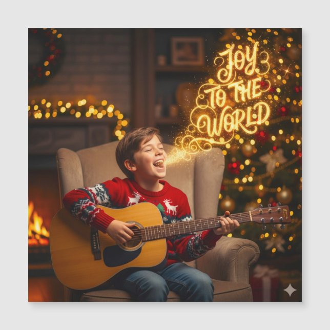 TEMA DE ALEGRIA DE NATAL CRIANÇAS CANTANDO (Frente)