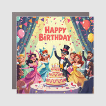Tema de aniversário mascarado fofo